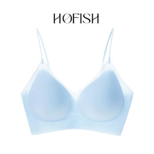 HOFISH Ultra-Thin Printed Spaghetti Strap Bra – Seamless, Breathable, Antibacterial, Summer Cooling 1071