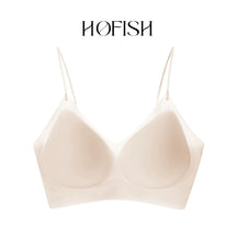 HOFISH Ultra-Thin Printed Spaghetti Strap Bra – Seamless, Breathable, Antibacterial, Summer Cooling 1071